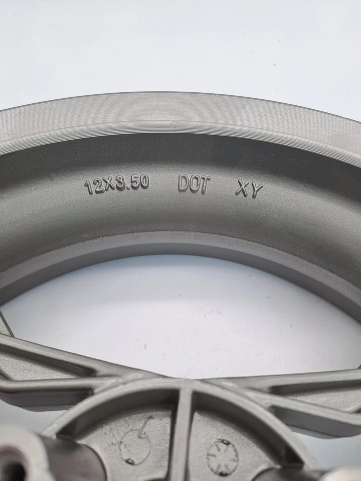 Sachs Roller SX1 50cc bis 2012 Vorderrad Felge grau 12x 3.50 P402550500101680 - Bild 3 von 4