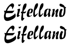 Eifelland Passend für Wohnmobil Wohnwagen 2x Aufkleber Camper Sticker Outdoor