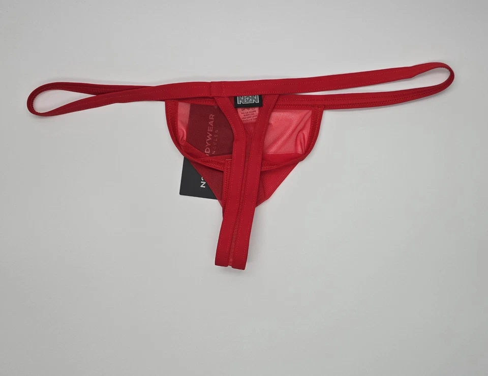 Ropa interior tanga roja para hombre N2N Bodywear, L XL NUEVA CON ETIQUETAS Foto 2 de 4