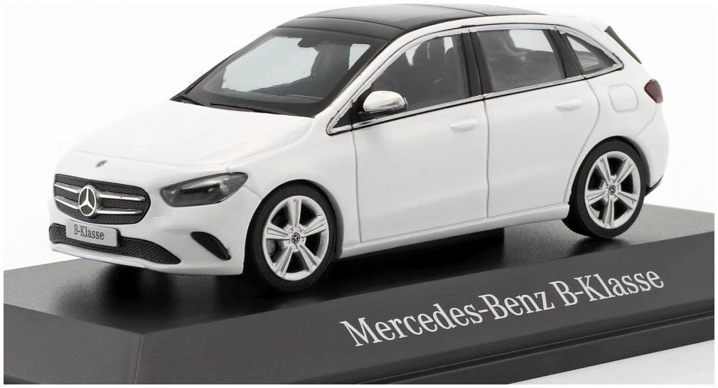 Mercedes Clase B W247 2018 Blanco Polar Modelo De Coche A Escala 1/43 Herpa
