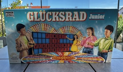 Glücksrad Junior - Das Spiel zur beliebten TV-Show in SAT 1  | Parker  1990