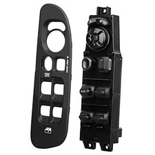 Master Power Window Switch and Black Window Master Switch  Bezel Driver Side