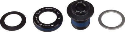 FSA ALLOY SELF EXTRACTING QR-17 BOLT FOR 24MM ALLOY CRANKS