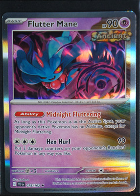 Flutter Mane Holo Rare #078/162 SV05: Temporal Forces NM