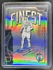 2025-26 Topps Finest Payton Pritchard Auto Refractor #FAU-PP Celtics