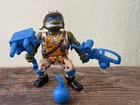 Vintage TMNT Leonardo, Lieutenant Leo 1991 Playmates Toys Action Figure