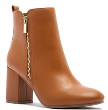 Brown Booties Size 10