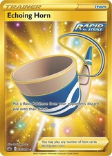 Pokemon - 225/198 - Echoing Horn (Secret) - Chilling Reign