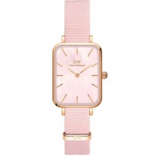Daniel Wellington Quadro Coral Quartz Pink Dial Women's Watch DW00100509