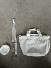 NIKE FUTURA LUXE TOTE BAG CLOUD BLUE WITH PURSE AND STRAP RARE