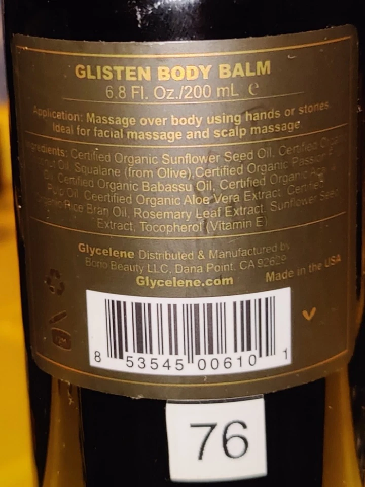 Bálsamo corporal antienvejecimiento brillante - Reductor de cicatrices y estrías - Calma el eccema Foto 4 de 4