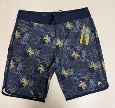 Travis Mathew Swim Trunks "Becan Ruins" Sz.32 NWT