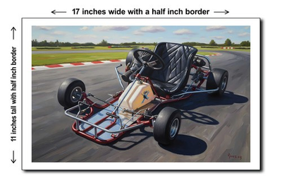 #ad 1970 Margay Panther Go Kart 11x17 Poster Art Print $19.97