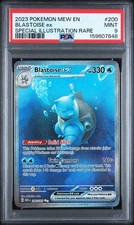 2023 Pokemon Mew En-151 Special Illustration Rare #200 Blastoise Ex PSA 9