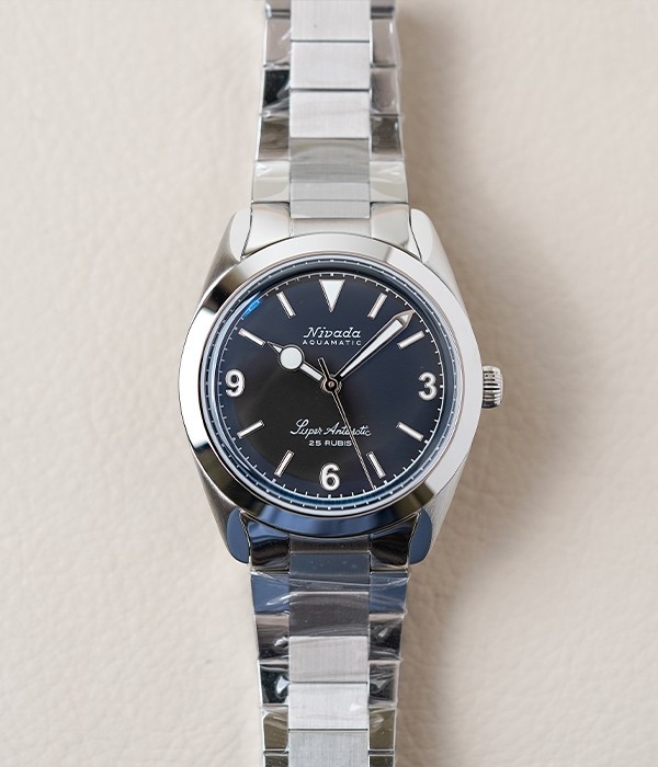 Nivada Grenchen Super Antarctic 3.6.9 Black No Vintage Effect