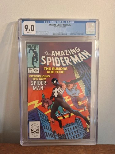 Amazing Spider-Man #252 CGC 9.0 White Pages