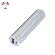 DC 5V Mini Silver 5V USB Power Bank DIY Case Charger Box Kit For 18650 Battery a