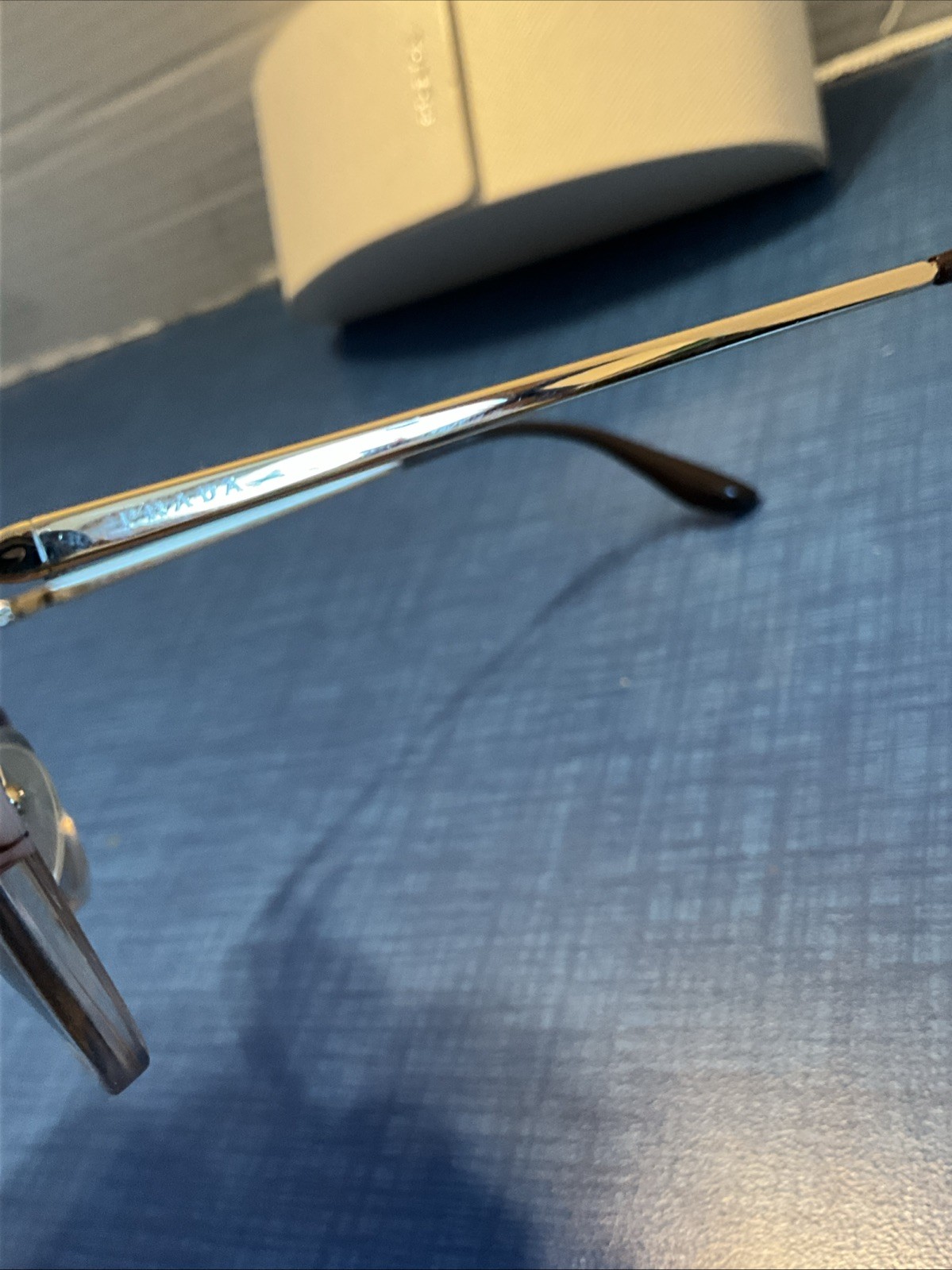 PRADA SPR 20U CONCEPTUAL Cat Eye Sunglasses 54 22 140 2N Marble Look With Case thumbnail 8