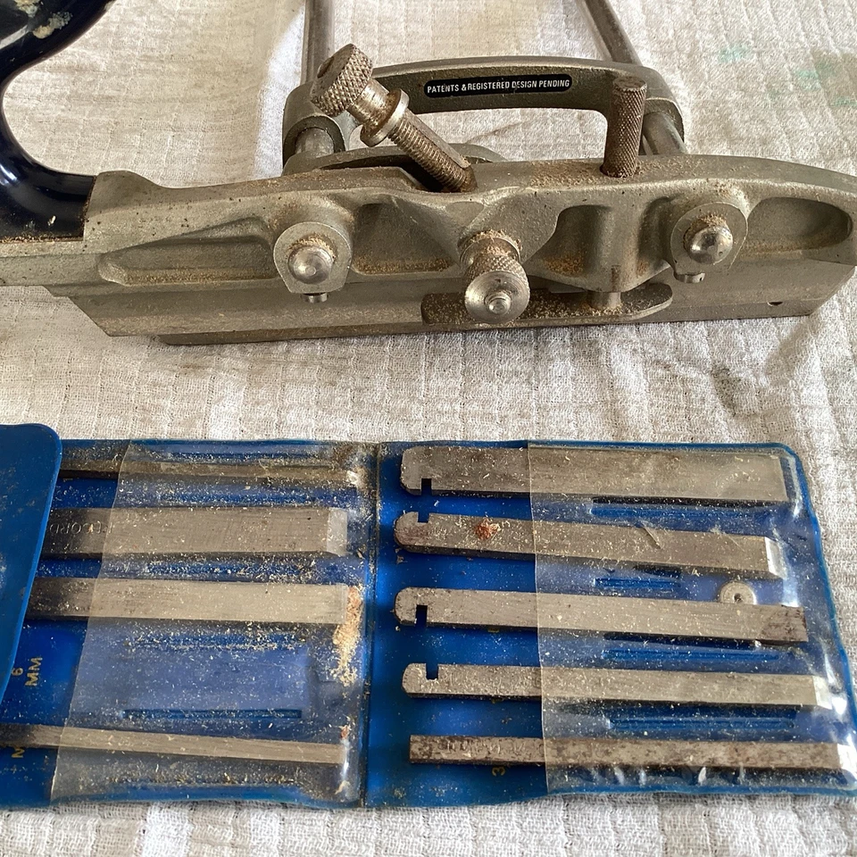 Record No 044 C Plough Plane & Complete Set of 10 Cutters Made In England - Image 2 of 4