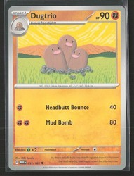 Dugtrio 051/165 Scarlet & Violet 151 Uncommon