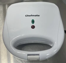 Chefmate Sandwich Maker Non-stick Coated Plates New No Box Model SW-7 600 Watt
