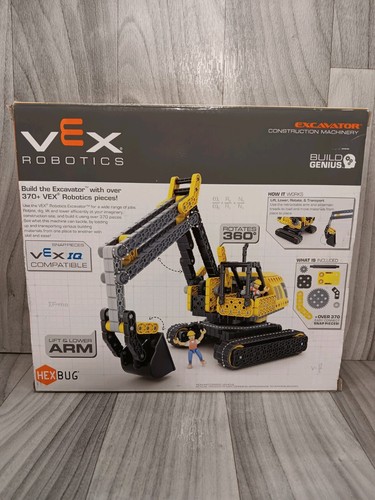 Hex Bug Vex Robotics EXCAVATOR CONSTRUCTION SET NEW IN BOX Vex IQ Same Day Ship! - Picture 12 of 23