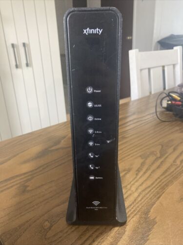 Xfinity Arris TG1682G Dwuzakresowy bezprzewodowy kabel 802.11ac Modem Router Z pilotem - Zdjęcie 1 z 5