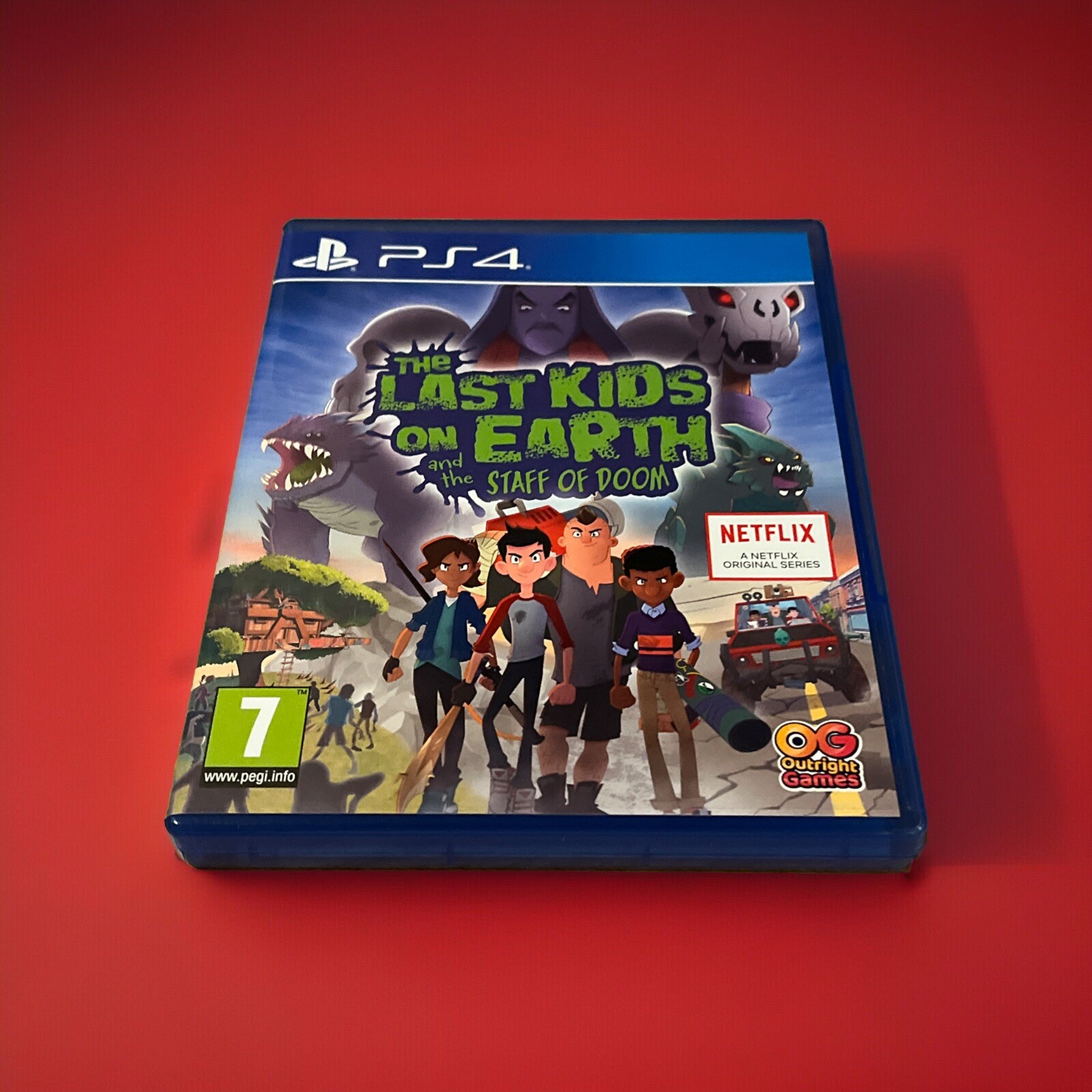 The Last Kids On Earth and The Staff Of Doom Sony PlayStation 4 PS4 Netflix