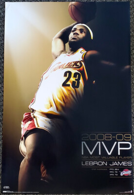 LeBron James Cleveland Cavaliers NBA MVP 2008-09 Commemorative