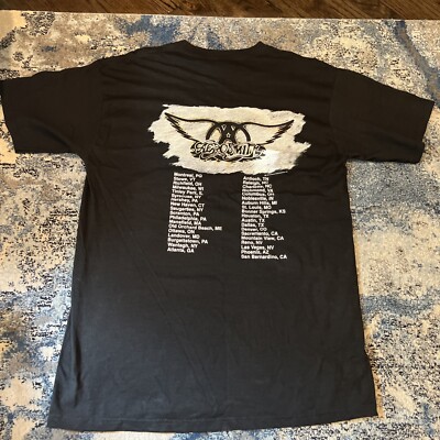 Vintage 90s 1993 Aerosmith Get a Grip Tour Shirt Size XL