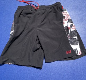 black nike swim trunks