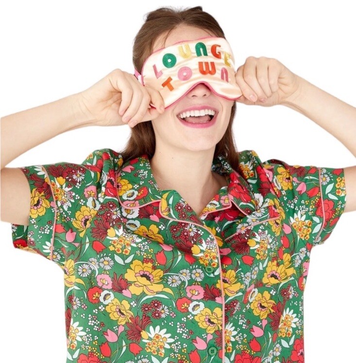 Ban.do Floral Shirt Style Button Through Dress Vintage Inspired Print Size M