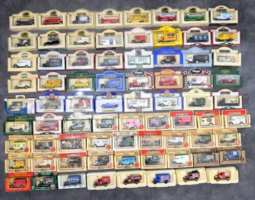 Large Lledo days gone Vans Joblot Van Car Truck Lorry Toy Diecast Model Lot - Picture 1 of 20