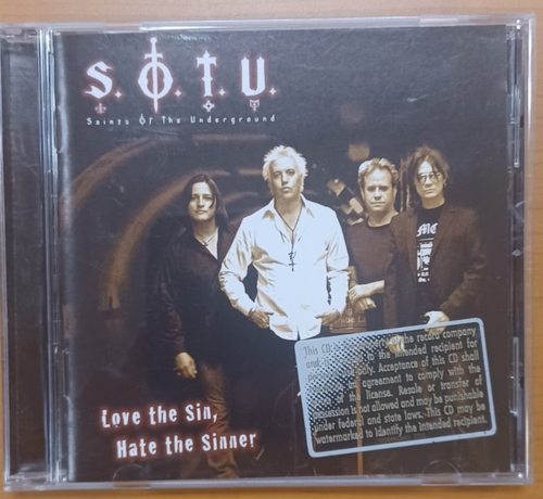Saints Of The Underground Promo CD Ratt Warrant Jani Lane LA Guns Traci 2008