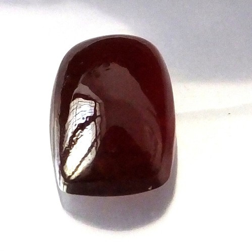 15.50 Carat Long Cushion Shape Natural Hessonite Garnet Cabochon Loose Gemstone - Picture 2 of 4