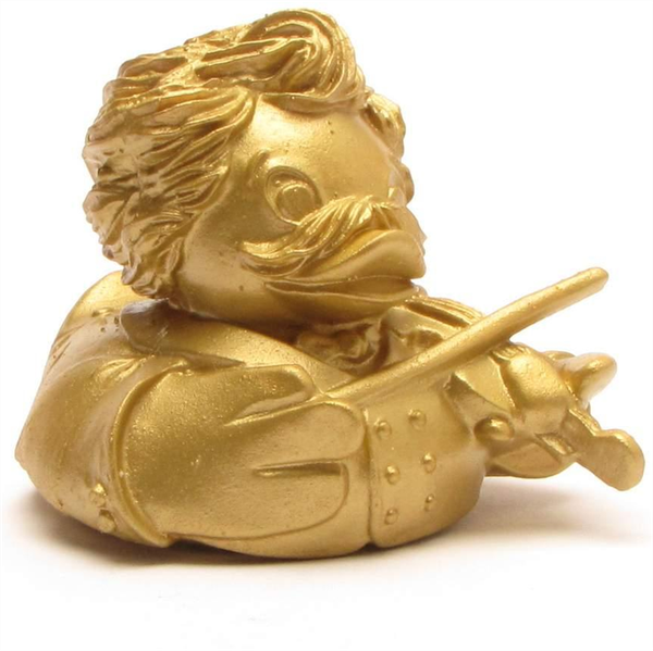 Badeente Johann Strauss Sohn Quietscheentchen Gummiente Plastikenten-image