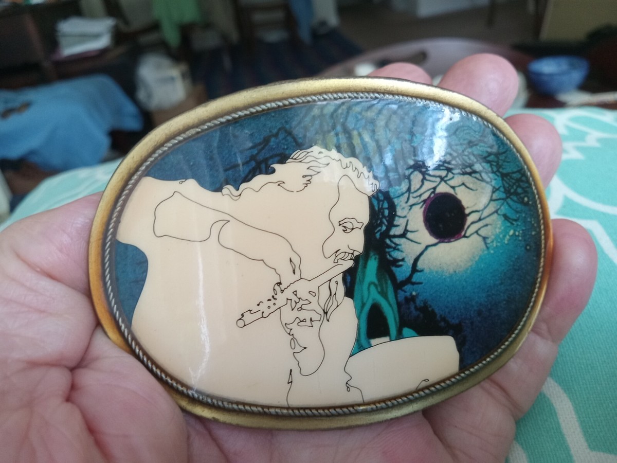 VINTAGE 1976 PACIFICA BELT BUCKLE JETHRO TULL | eBay