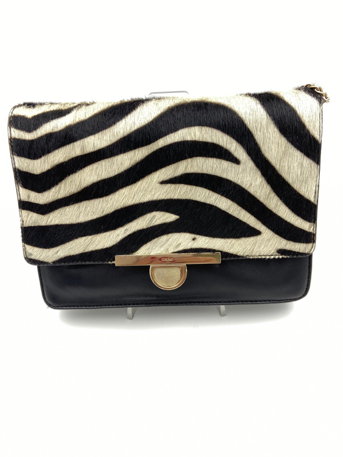 Women's Unique Vintage DKNY Purse | A Must-Have Accessory in Black and White