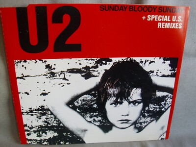 U2- Sunday Bloody Sunday- 3-Track-MCD- Made in Austria- lesen