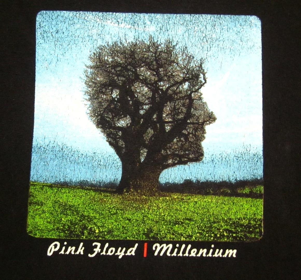 トップス 00s Pink Floyd Millennium PINK FLOYD prog-rock Millennium lrg T shirt 2000 throwback