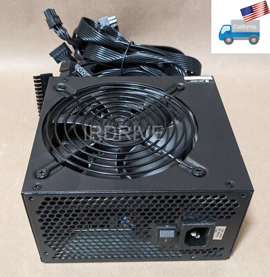 Dented: HIGH POWER  650W 4x PCIE 80PLUS Gold ATX/EPS 12V Gaming PC Power Supply
