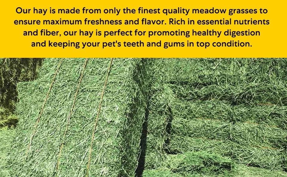 Shorefields Fresh Meadow Hay bale, pet, rabbit, horse, large bale, - Image 3 of 4