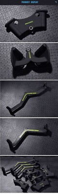 Set Completo Power Multi Grip 8 Pezzi Per Macchine A Discesa Lat, Impugnature Per Palestra, Gommate
