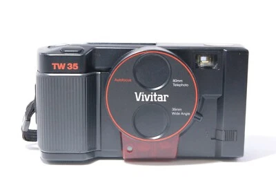 Vintage 35mm Camera Vivitar TW 35mm AND 80mm lenses Ref. 422210 - Bild 1 von 4
