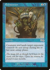 MTG Magic the Gathering Exhaustion (74/356) Urza's Saga LP