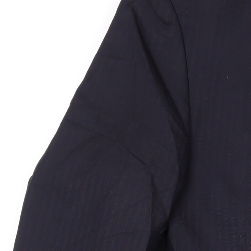 Marks and Spencer Mens Black Wool Jacket Suit Jacket Size 40 Regular - Picture 7 of 10