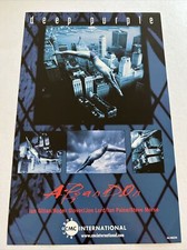 Deep Purple Record Store Promo Poster Original From Late 1990&rsquo;s