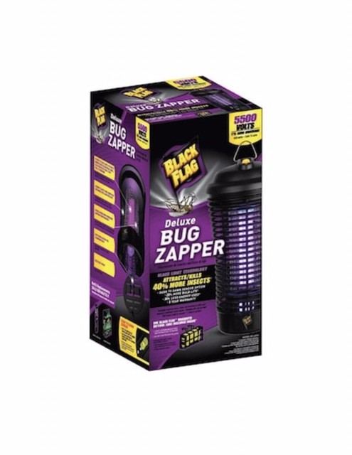 Black Flag 5500 Volt Deluxe 40 Watt Bug Zapper, 1.5 Acre Coverage BZ-40