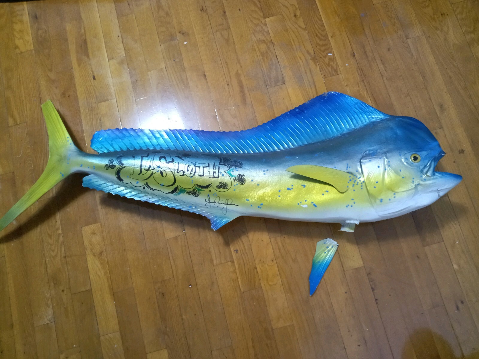 mounted wall fish