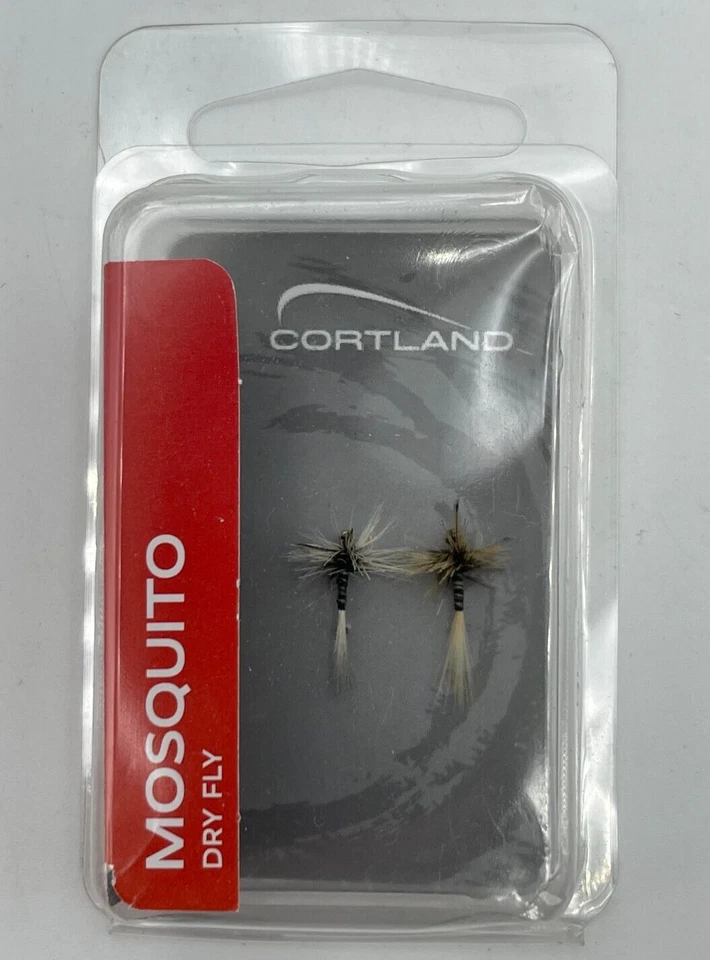 Mosquitos Cortland Moscas Secas - Paquetes de 6 x 2 unidades - 12 moscas en total Foto 2 de 3